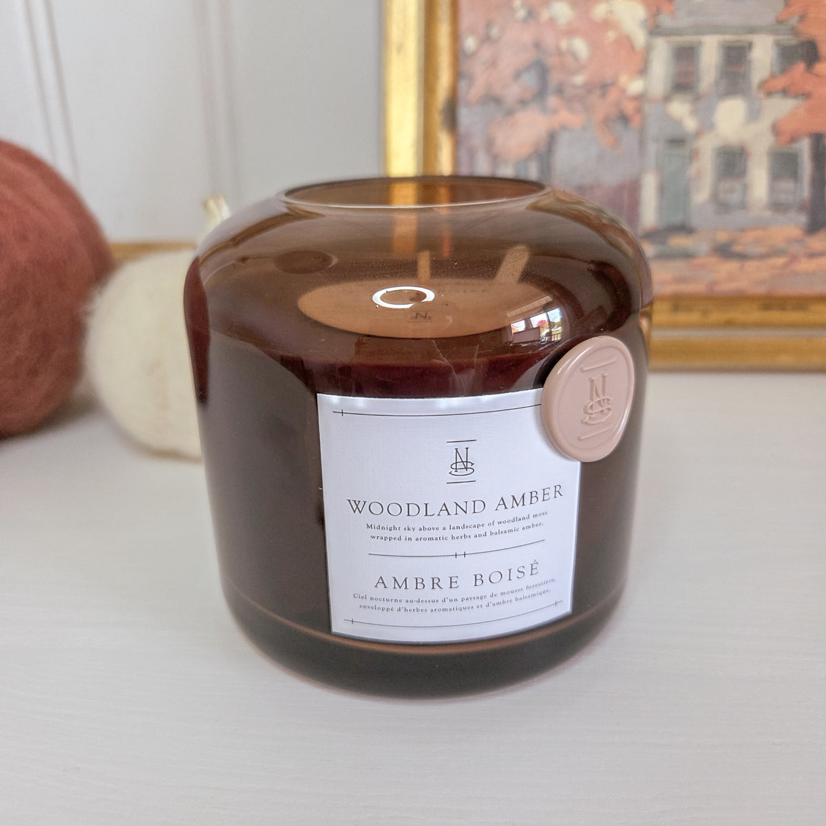Ninety Six Woodland Amber Candle