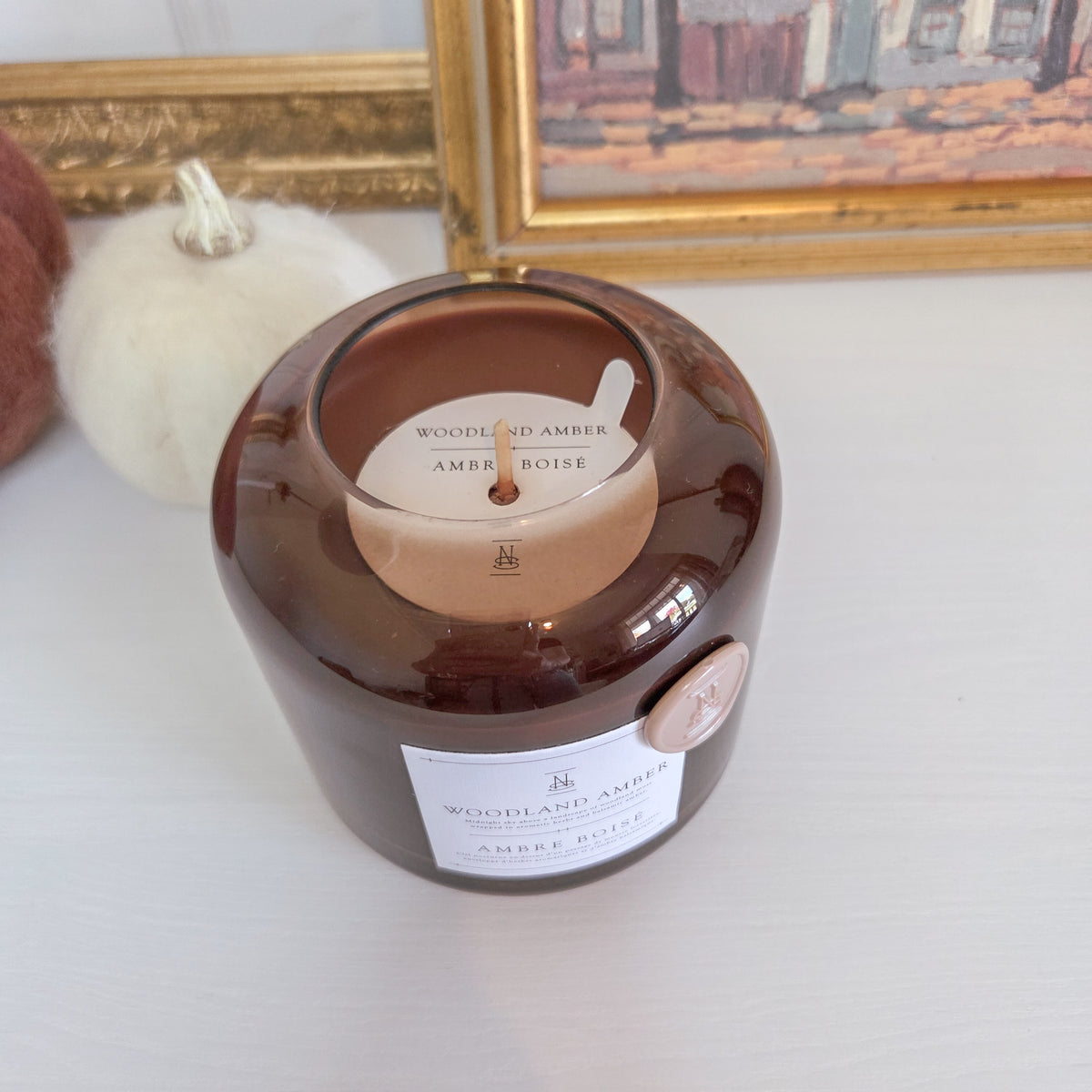 Ninety Six Woodland Amber Candle