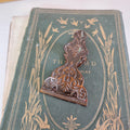 Antique Victorian Ornate Metal Letter Clip