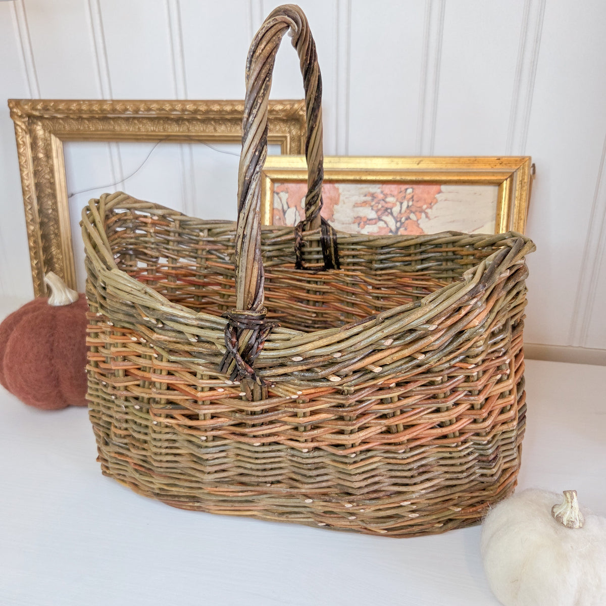 The Gathering Willow Basket | Handmade by Artisan Reana Selody Joubert